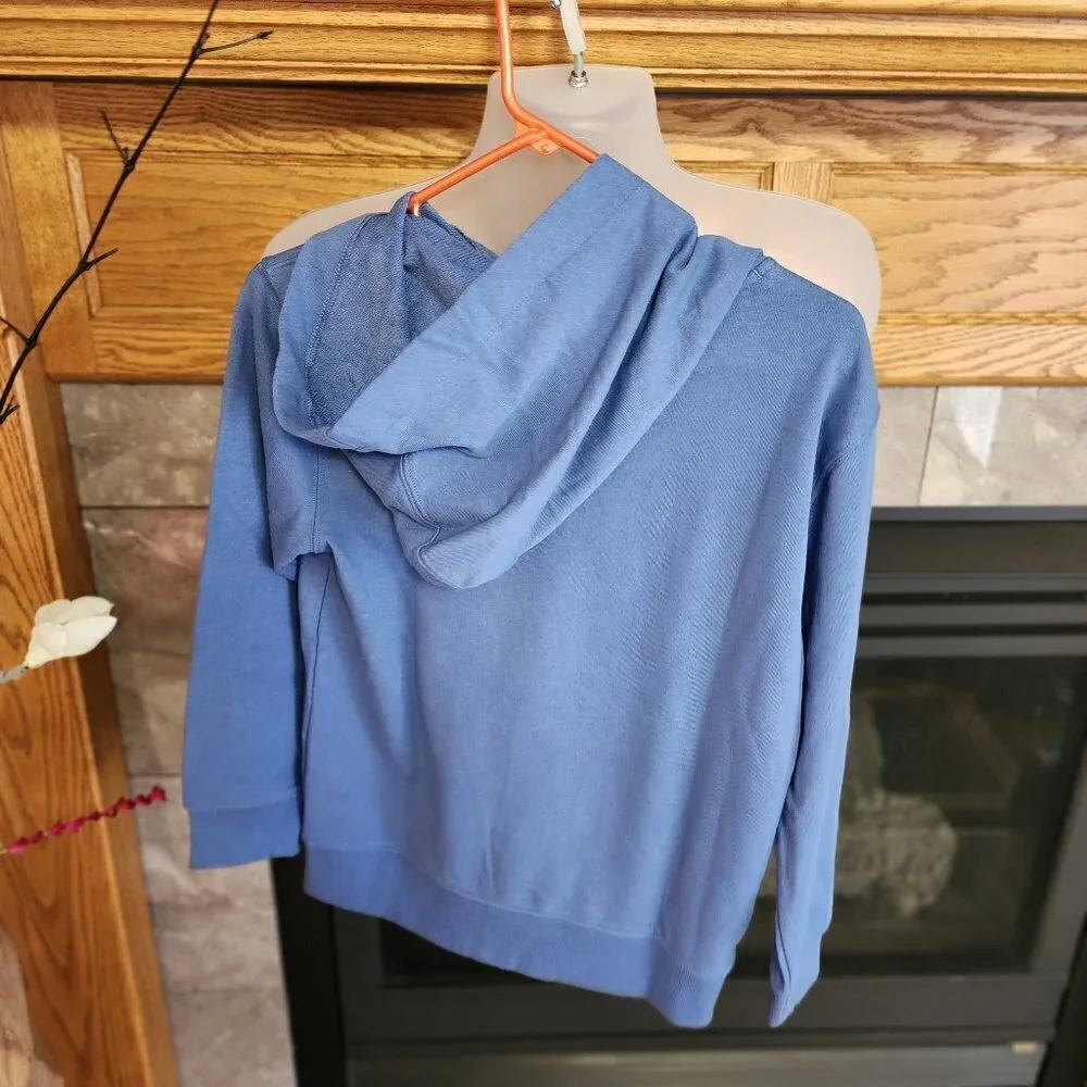 Gap Unisex Kid Size Blue 1969 San Francisco Logo Hooded Sweatshirt NWT